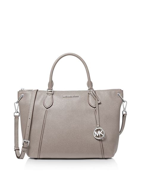 michael michael kors sierra large leather satchel|michael kors outlet satchel.